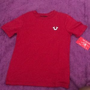 True religion red budda tee shirt